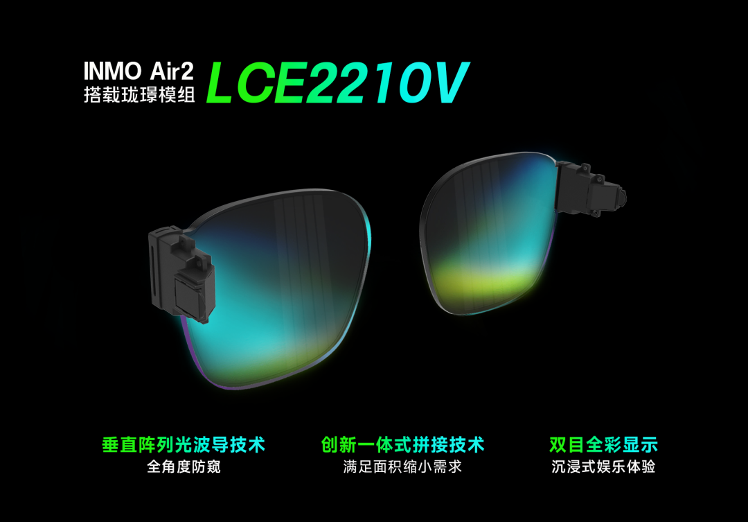 搭载珑璟模组的AR智能眼镜INMO Air2正式发售！